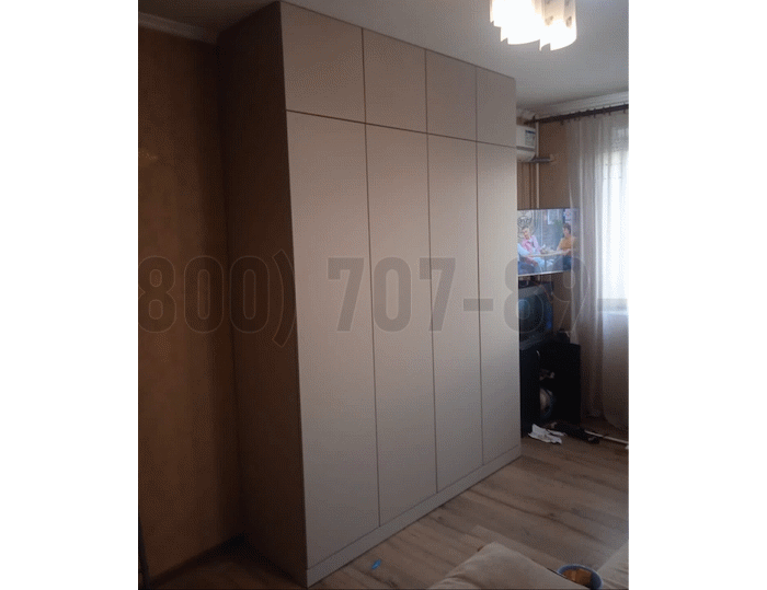 Шкаф в стиле минимализм в Коломне