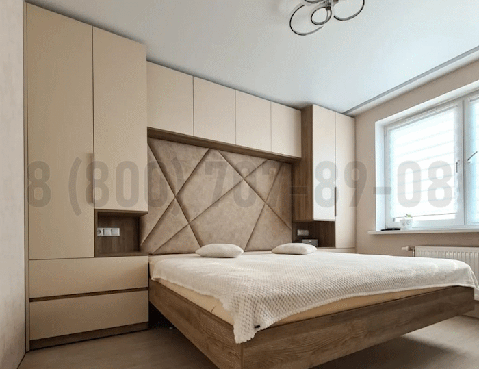 Шкаф вокруг кровати в Коломне